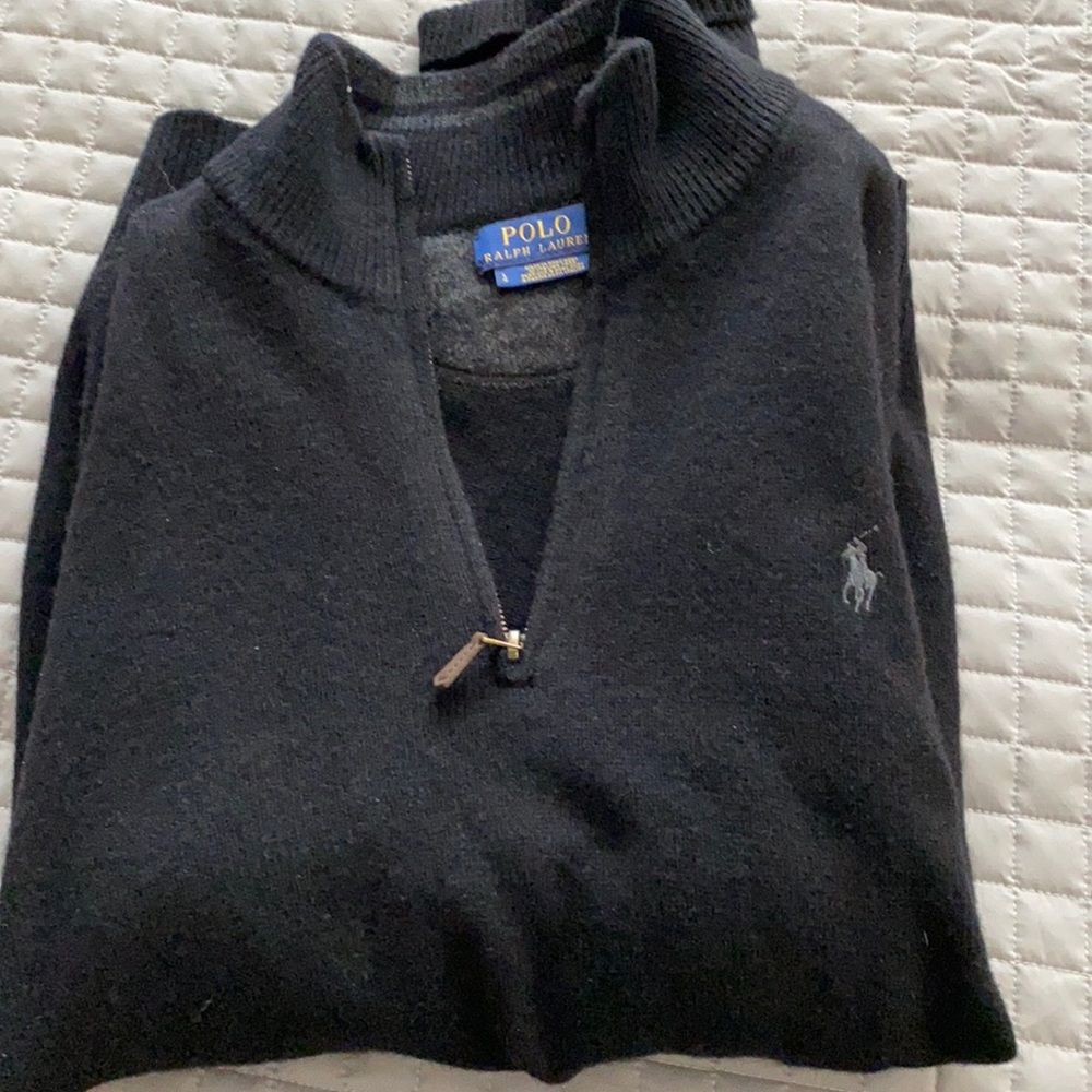 Polo quarter zip sweater